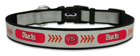 Arizona Diamondbacks Pet Collar Reflective Baseball Size Medium CO-0