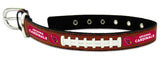 Arizona Cardinals Pet Collar Leather Classic Football Size Medium CO-0