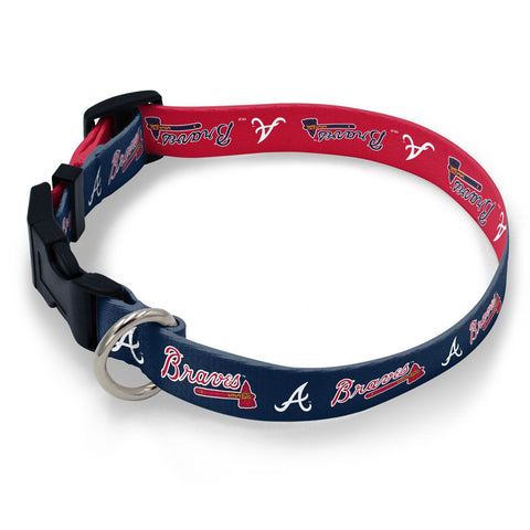 Atlanta Braves Pet Collar-0