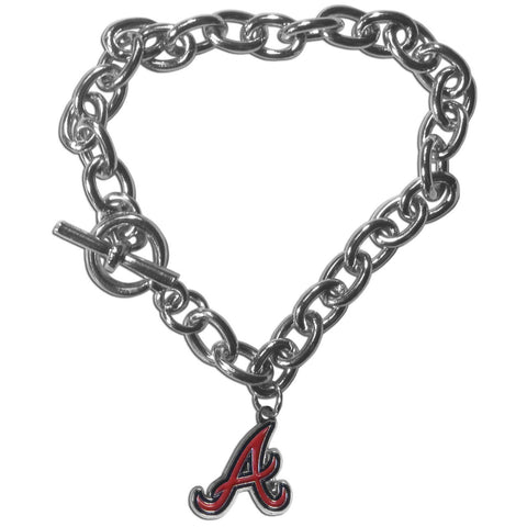 Atlanta Braves Bracelet Chain Link Style CO-0