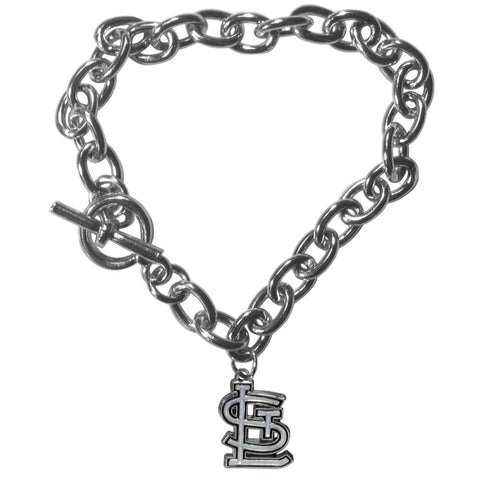 St. Louis Cardinals Bracelet Chain Link Style CO-0