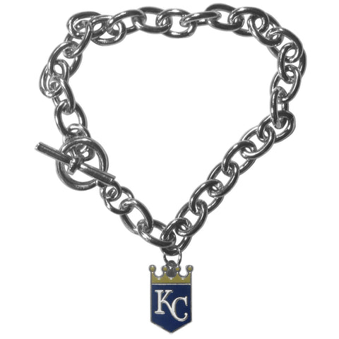 Kansas City Royals Bracelet Chain Link Style CO-0