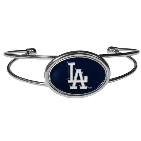 Los Angeles Dodgers Bracelet Double Bar Cuff CO-0