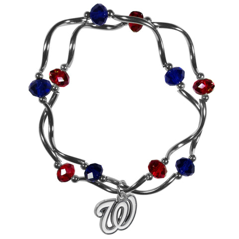 Washington Nationals Bracelet Colored Bead CO-0