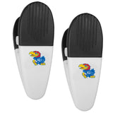 Kansas Jayhawks Chip Clips 2 Pack Special Order-0