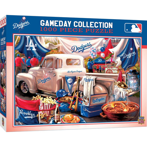 Los Angeles Dodgers Puzzle 1000 Piece Gameday Design-0