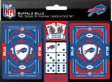 Buffalo Bills Playing Cards and Dice Set-0