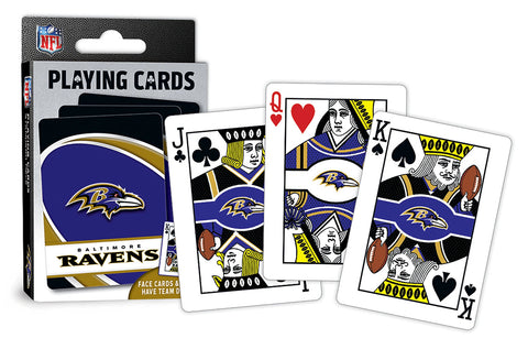 Baltimore Ravens Playing Cards Logo-0