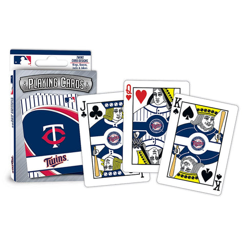 Minnesota Twins Playing Cards Logo-0