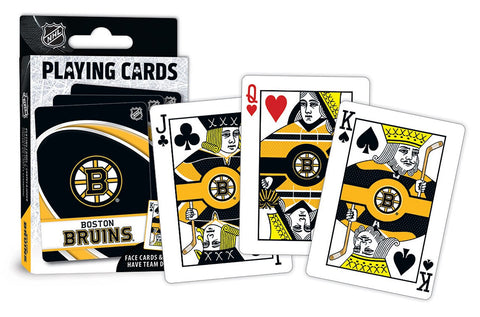 Boston Bruins Playing Cards Logo-0