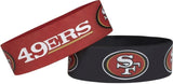 San Francisco 49ers Bracelets 2 Pack Wide Alternate-0