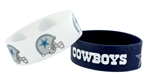 Dallas Cowboys Bracelets 2 Pack Wide-0