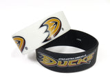 Anaheim Ducks Bracelets - 2 Pack Wide - Special Order-0