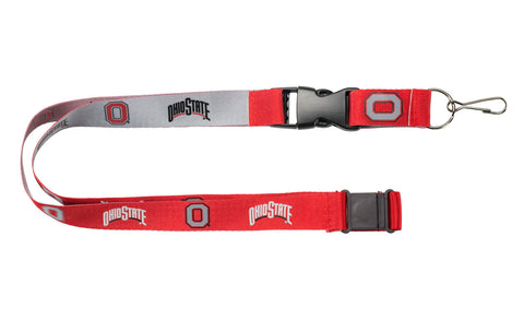 Ohio State Buckeyes Lanyard Reversible-0