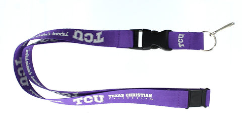 TCU Horned Frogs Lanyard Purple-0