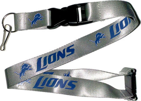 Detroit Lions Lanyard Gray-0