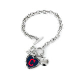 Cleveland Indians Bracelet Charmed Sport Love Baseball - Special Order-0