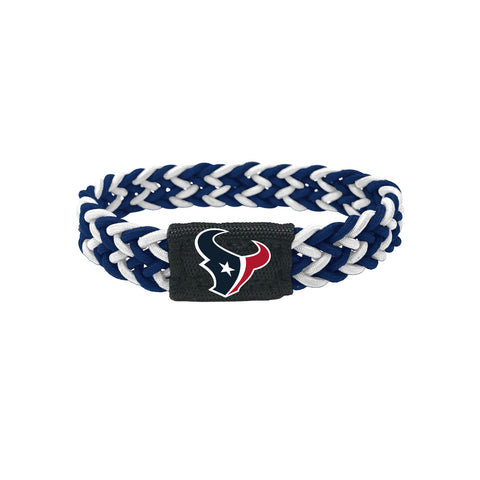 Houston Texans Bracelet Braided Navy and White-0