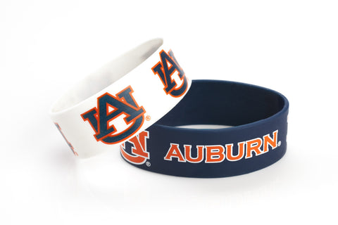 Auburn Tigers Bracelets - 2 Pack Wide-0