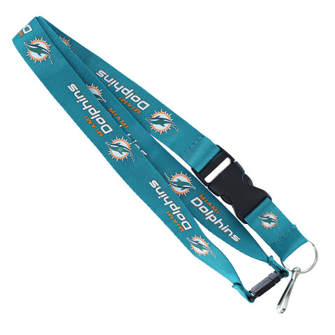 Miami Dolphins Lanyard Teal-0