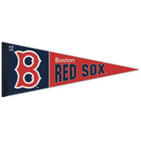 Boston Red Sox Pennant 12x30 Premium Style Cooperstown Design - Special Order-0