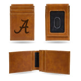 Alabama Crimson Tide Wallet Front Pocket Laser Engraved-0