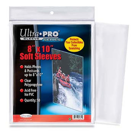 Ultra Pro 8" x 10" Card Sleeve - (50 per pack)-0