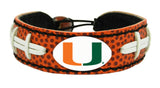 Miami Hurricanes Bracelet Classic Football CO-0