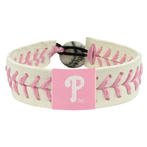 Philadelphia Phillies Bracelet Baseball Pink CO-0