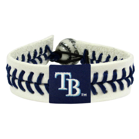 Tampa Bay Rays Bracelet Genuine Baseball CO-0