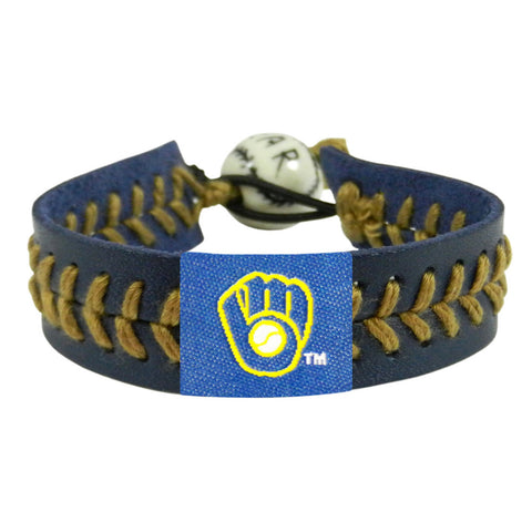 Milwaukee Brewers Bracelet Team Color Baseball CO-0