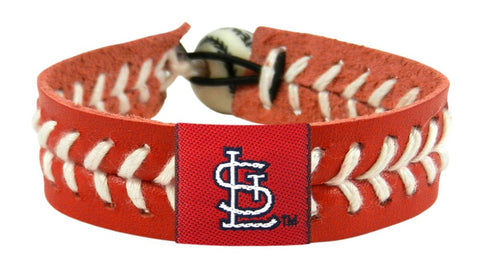 St. Louis Cardinals Bracelet Team Color Baseball CO-0