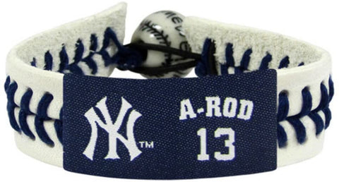 New York Yankees Bracelet Genuine Baseball Alex Rodriguez CO-0