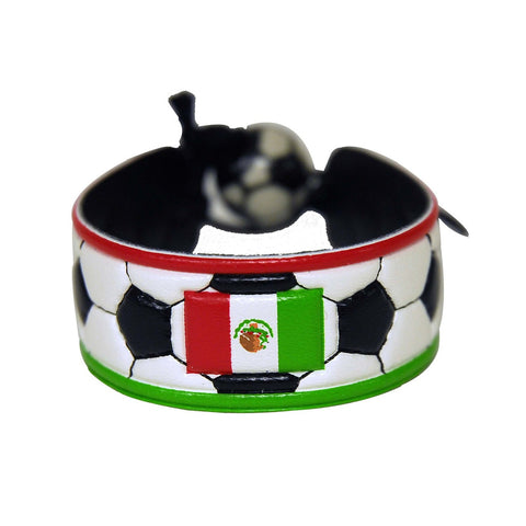 Mexican Flag Bracelet Classic Soccer-0