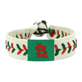 St. Louis Cardinals Bracelet Baseball Holiday Design CO-0