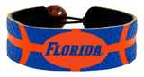 Florida Gators Bracelet Team Color Basketball Wordmark Logo CO-0