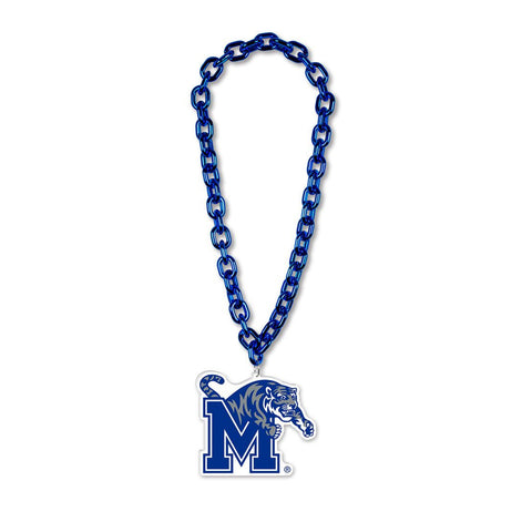 Memphis Tigers Necklace Big Fan Chain-0