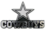 Dallas Cowboys Auto Emblem - Silver-0