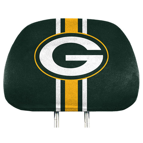 Green Bay Packers Headrest Covers Full Printed Style-0