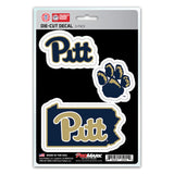 Pittsburgh Panthers Decal Die Cut Team 3 Pack-0