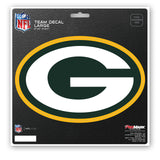 Green Bay Packers Decal 8x8 Die Cut-0