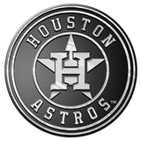 Houston Astros Auto Emblem - Silver-0