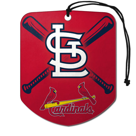 St. Louis Cardinals Air Freshener Shield Design 2 Pack-0