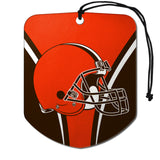 Cleveland Browns Air Freshener Shield Design 2 Pack-0