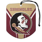 Florida State Seminoles Air Freshener Shield Design 2 Pack-0