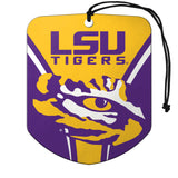 LSU Tigers Air Freshener Shield Design 2 Pack-0