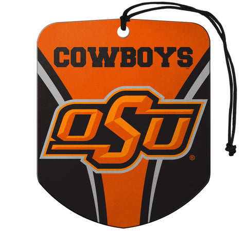 Oklahoma State Cowboys Air Freshener Shield Design 2 Pack - Special Order-0