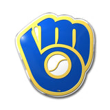 Milwaukee Brewers Auto Emblem Color-0