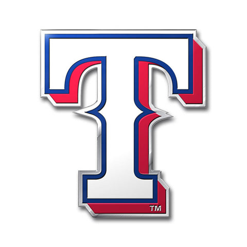 Texas Rangers Auto Emblem Color-0