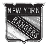 New York Rangers Auto Emblem - Silver-0